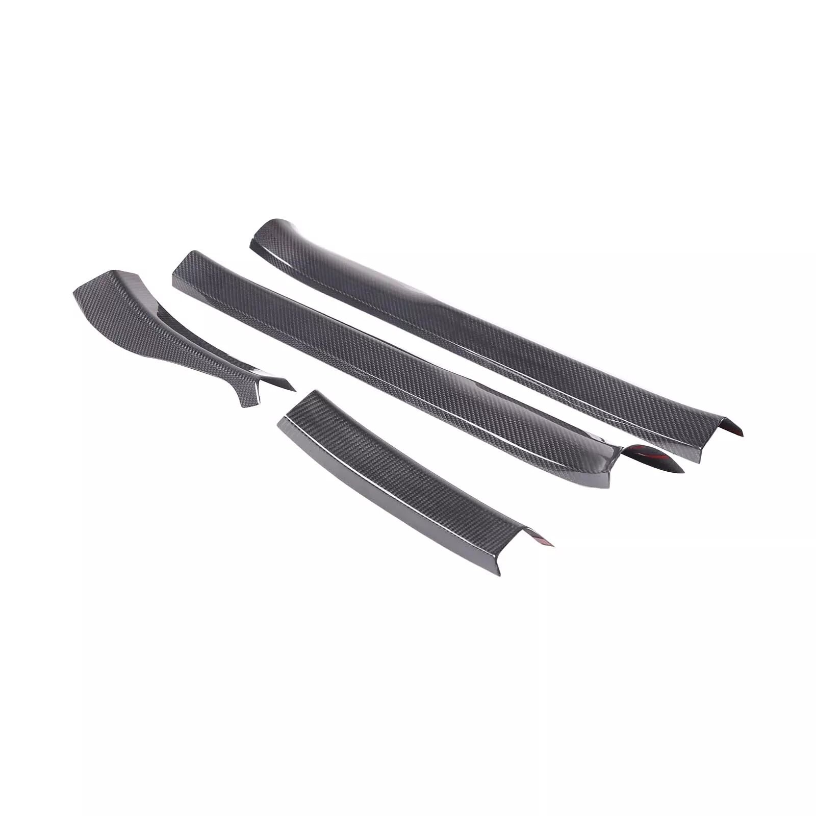 Carbon Fiber Interior Door Sill Trim Cover - Corvette C8 Z51 Z06 2020-25.