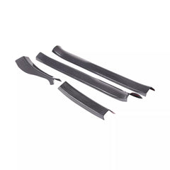 Carbon Fiber Interior Door Sill Trim Cover - Corvette C8 Z51 Z06 2020-25.