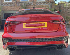 PSM Style Carbon Fiber HighKick Trunk Spoiler - AUDI A3/S3/ & RS3 8Y.