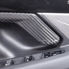 Carbon Fiber Interior Door Handle Trim Cover -  BMW 5 Series G60 2024+.
