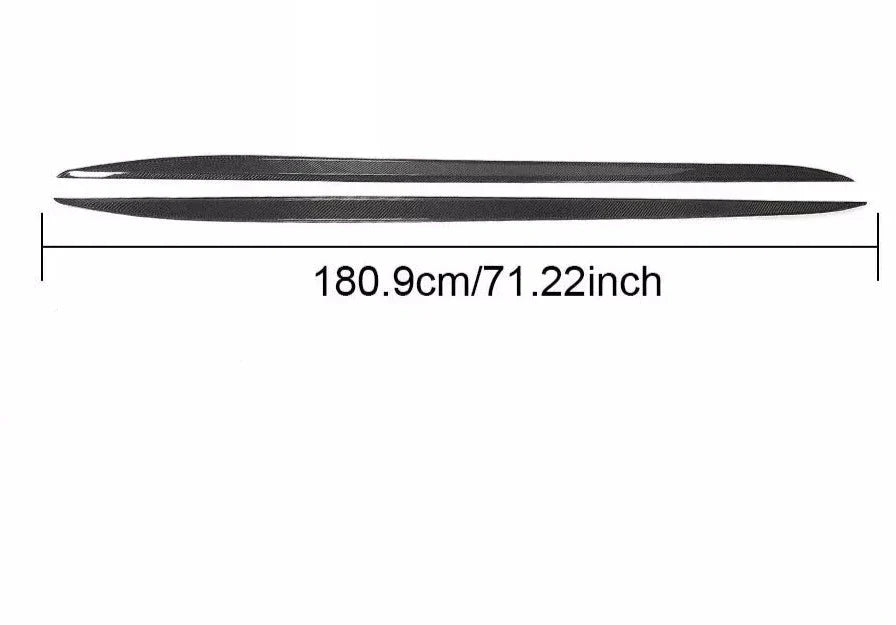 MP Style Carbon Fiber Side Skirts - BMW G22 / G23 4 Series.