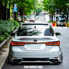 Smoked LED Tail Lights w/ Trunk Lid Light - 2018-2024 Toyota Camry.
