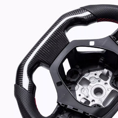 carbon fiber W/heated Steering Wheel - Chevrolet Camaro 2016-2023.