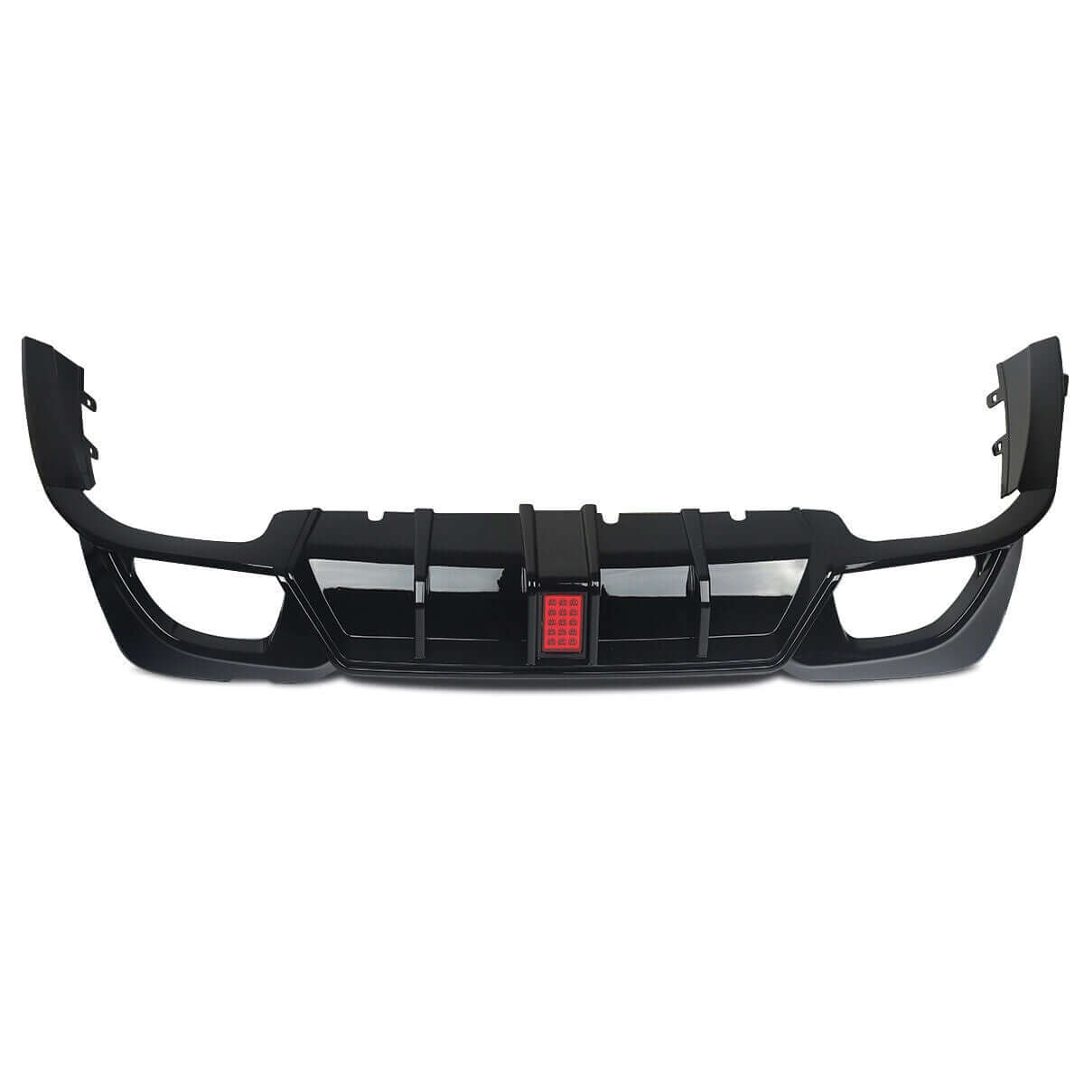 ABS Gloss Black Rear Diffuser w/Brake Light for BMW 3 Series G20 G21 330i M340i.
