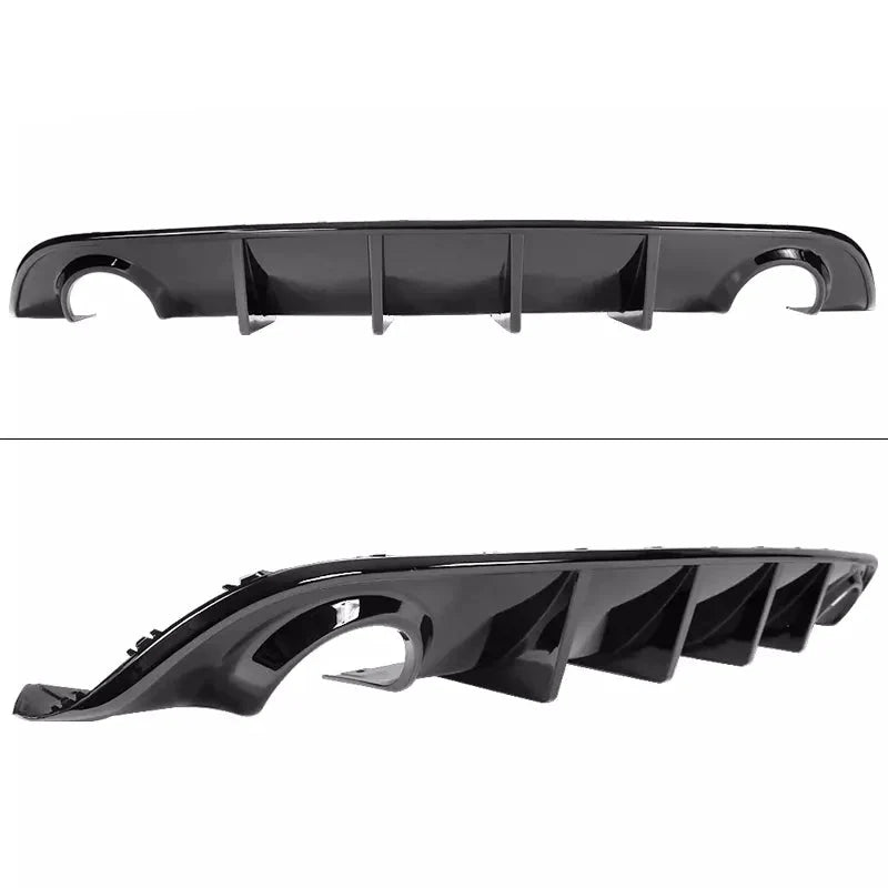Gloss Black V3 Style Rear Diffuser - 2015-2023 Dodge Charger SRT.