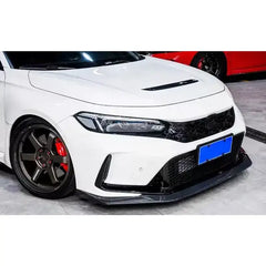 Carbon Fiber Front Bumper Lip Splitter - Honda Civic Type R FL5 2022+.