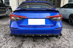 Gloss Black Rear Diffuser Spat - 22-24 Honda Civic 11th Gen.