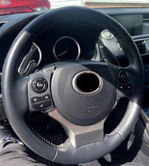 Carbon Fiber Paddle Shifter extensions -  Lexus RC IS NX CT.