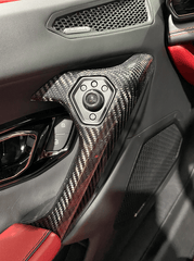 Dry Carbon Fiber Door Handel Cover -  Lamborghini Huracan.