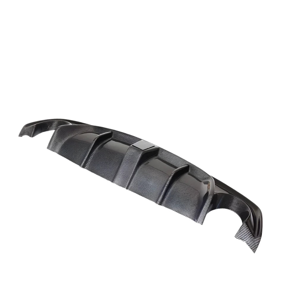 Carbon Fiber Rear Diffuser W/ LED -  Infiniti Q50 Q50S 18-24.