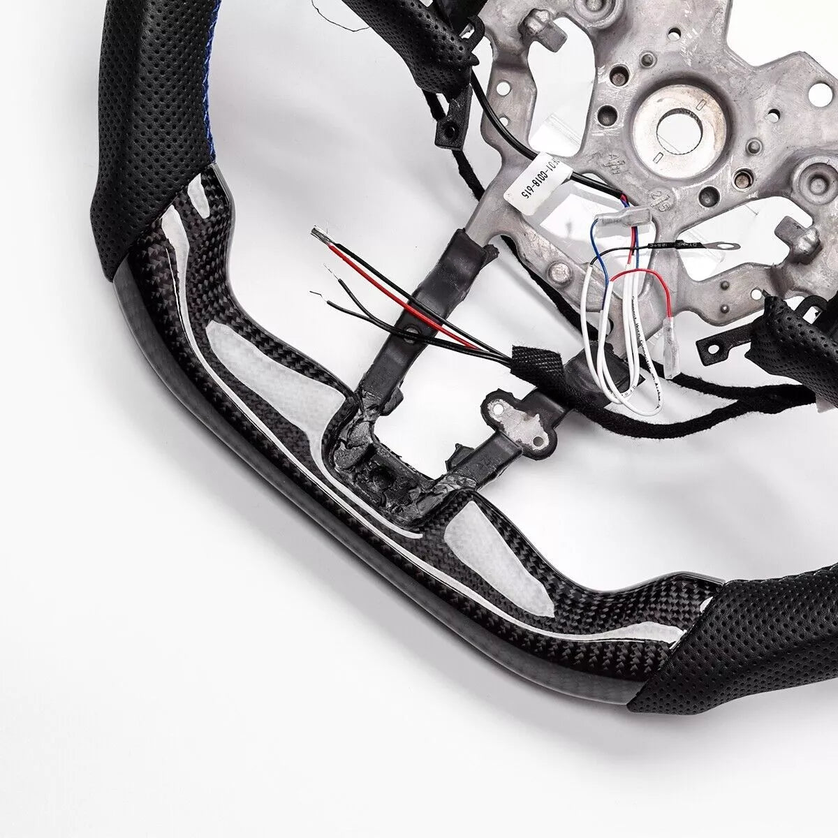 Carbon Fiber w/LED Steering Wheel - INFINITI Q50 Q60 QX50 QX55 2018-24 W/heated.