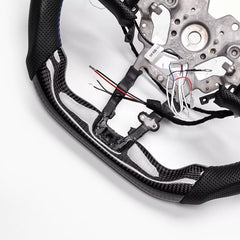 Carbon Fiber w/LED Steering Wheel - INFINITI Q50 Q60 QX50 QX55 2018-24 W/heated.