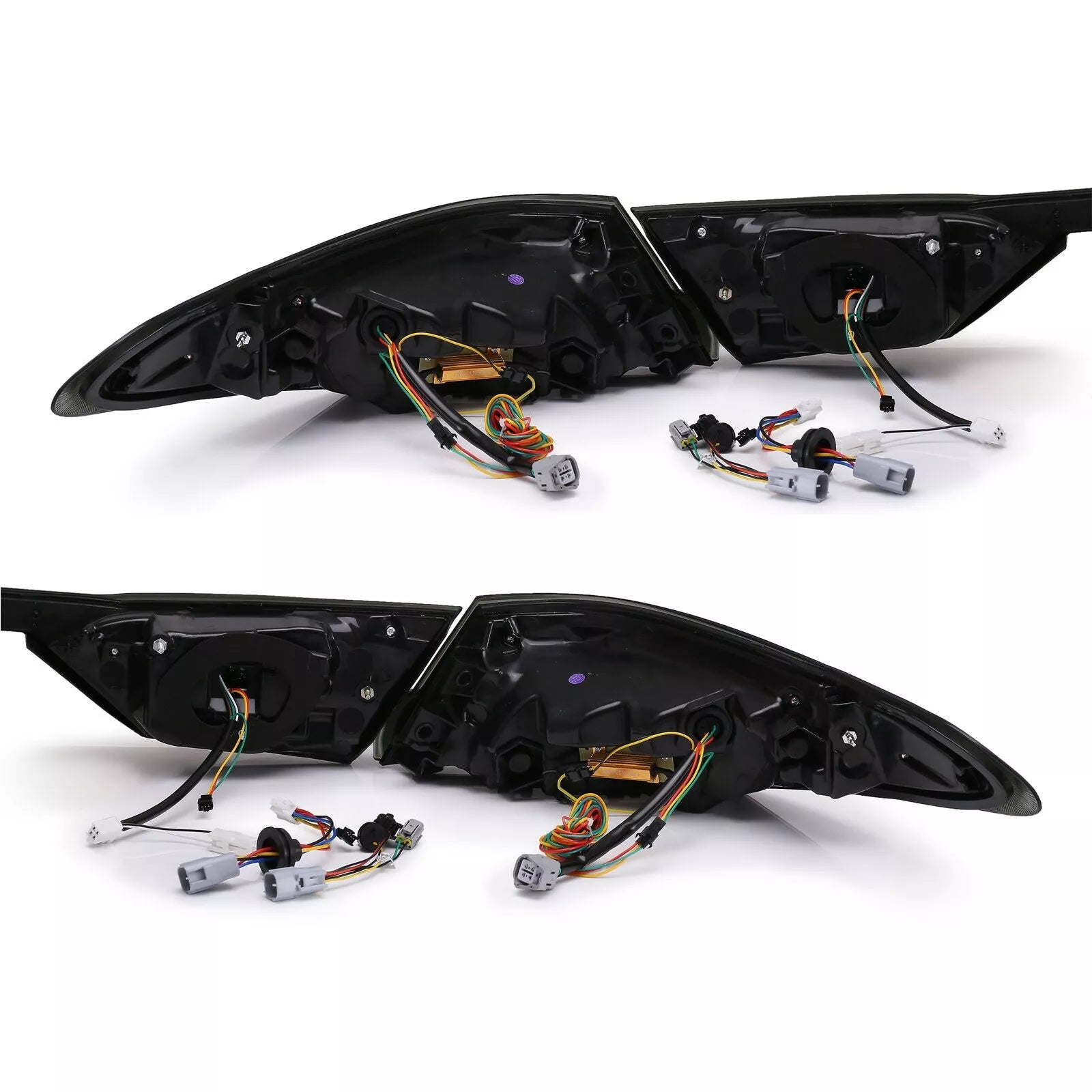 Smoked LED Tail Lights w/ Trunk Lid Light - 2018-2024 Toyota Camry.
