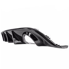 Gloss Black V3 Style Rear Diffuser - 2015-2023 Dodge Charger SRT.