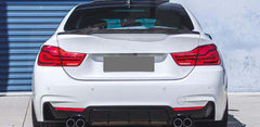 ABS Gloss Black MP Style Rear Diffuser - BMW F32/F33/F36 4 Series.