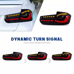 GTS V2 Style Rear Tailights - BMW F30 3 series & F80 M3.