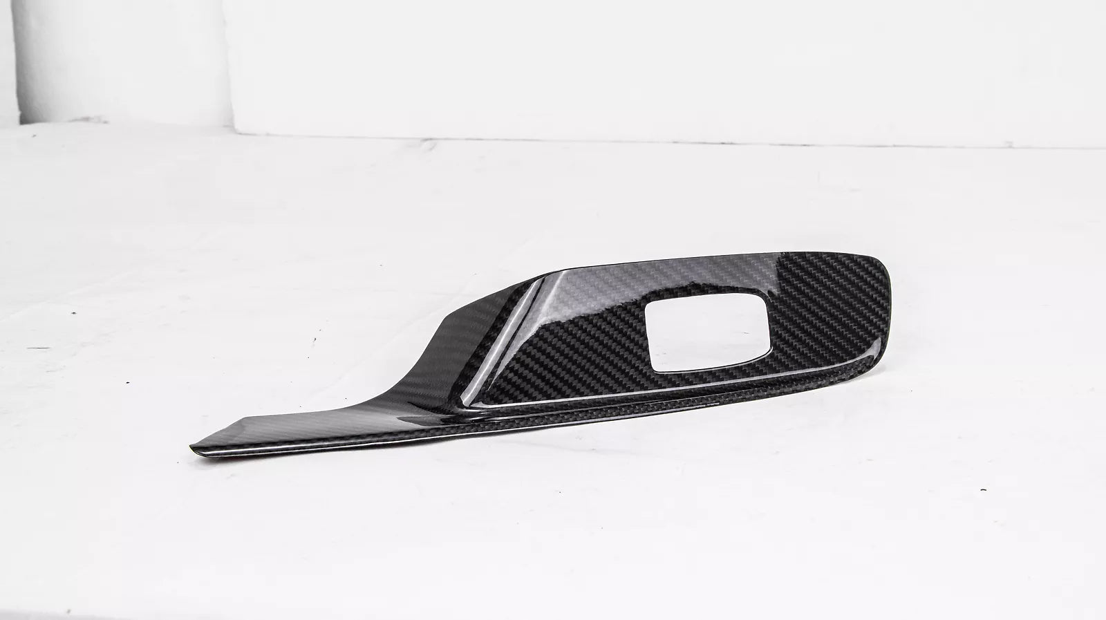 Carbon Fiber Window Lift Switch Panel Cover Trim - Corvette C8.