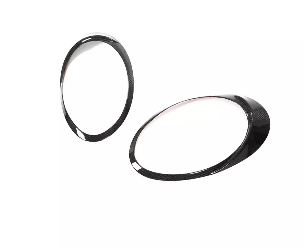 Carbon Fiber Headlight Eyebrows Eyelids Covers - Porsche 911 992 2019 - 2022.