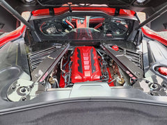 Carbon Fiber Engine Bay Panel Cover - Corvette C8 20-25.
