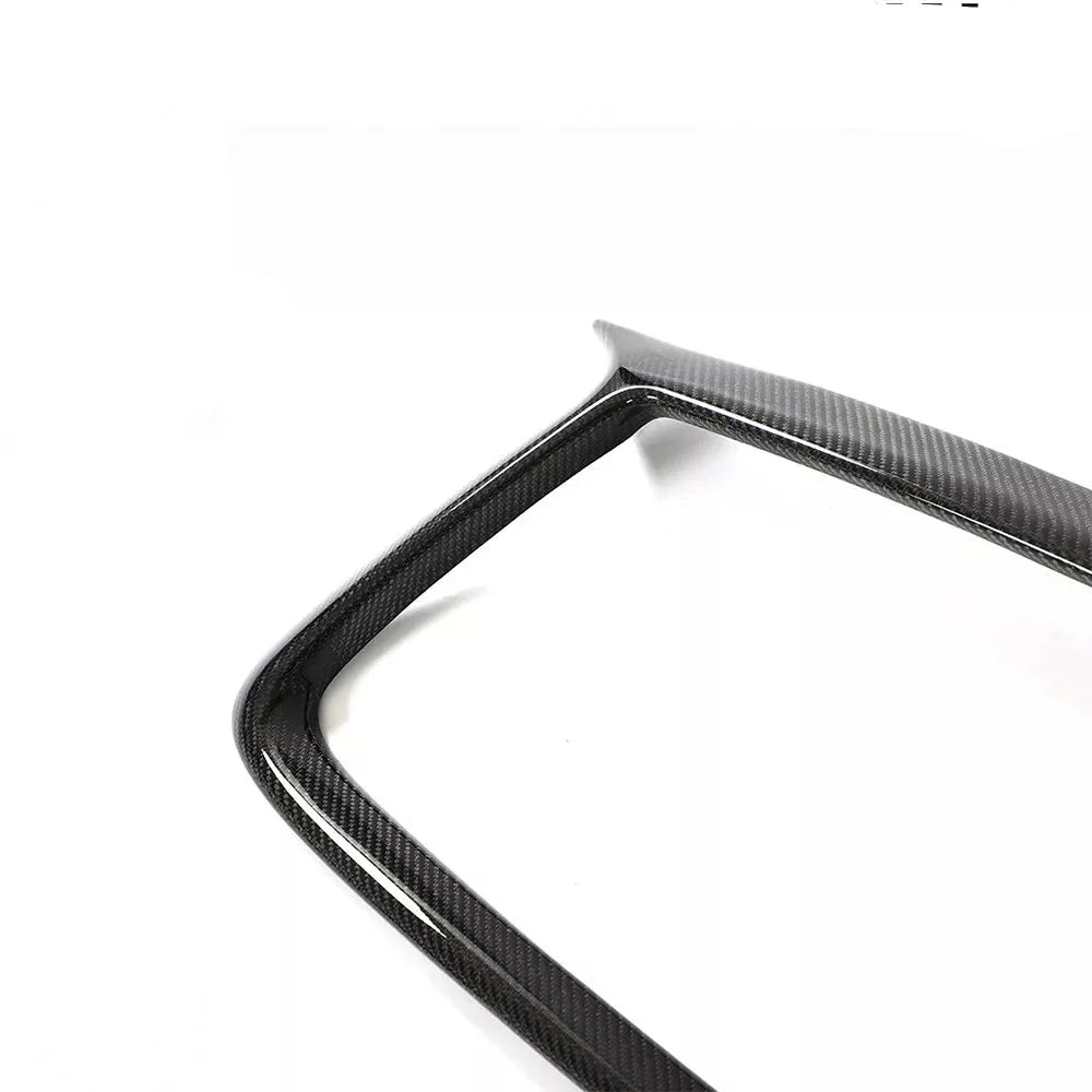 Carbon Fiber Grill Overlay -  Infiniti Q60 2016-22.