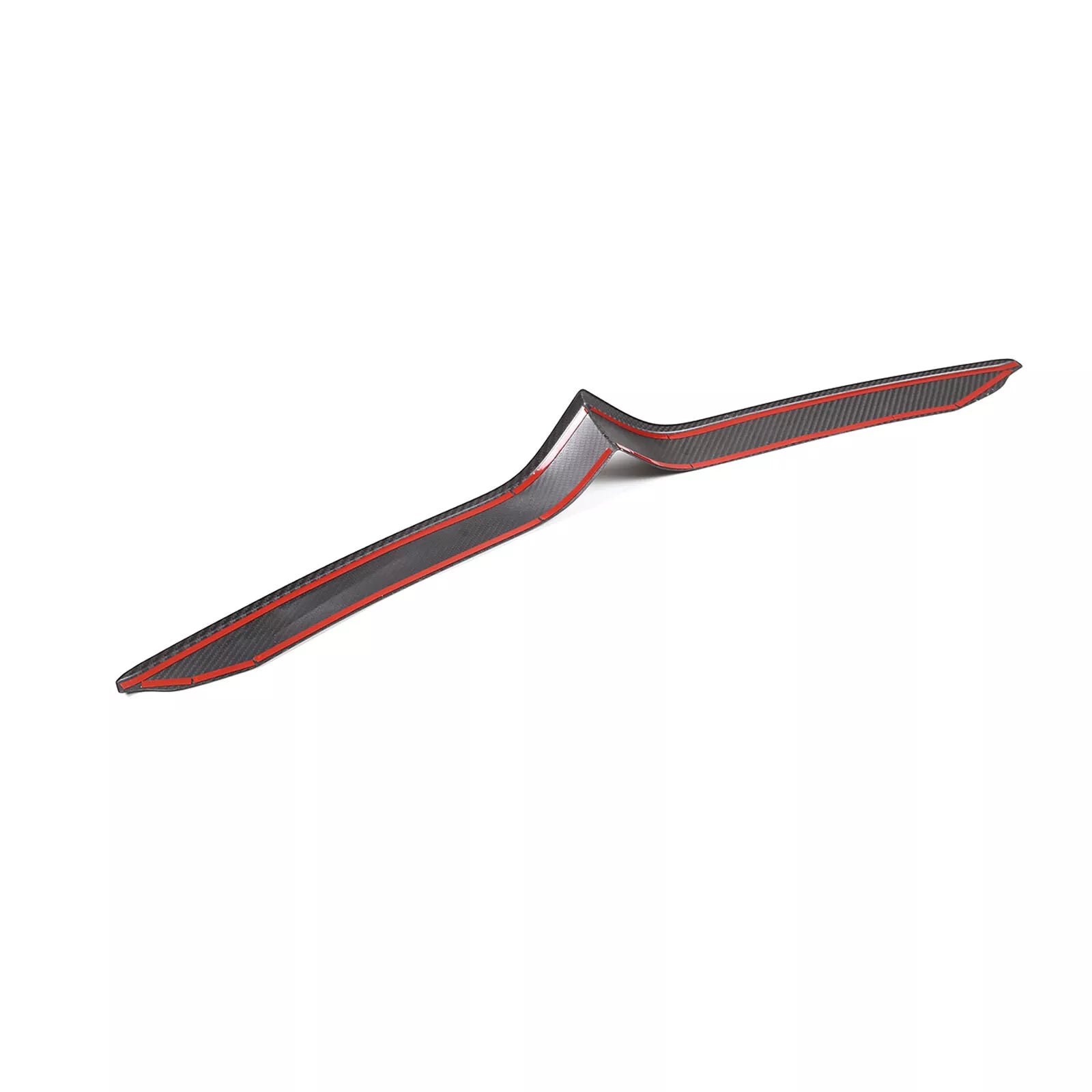 Carbon Fiber Front Bumper Grille Cover - Tesla Model S.