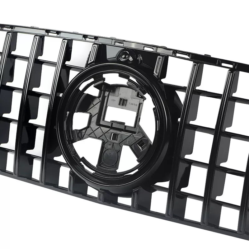 Gloss Black GTR Style Front Grille - Mercedes Benz GLE W167.