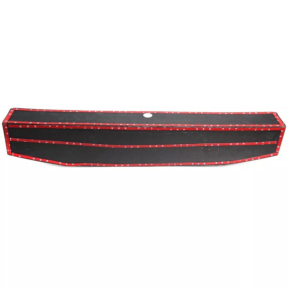 Carbon Fiber Rear Deck Trunk Panel Emblem Trim -Ford Mustang S650 2024+.