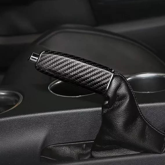 Carbon Fiber Handbrake Cover - Ford Mustang.