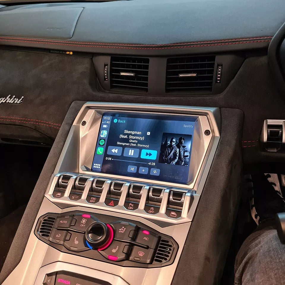 Apple Carplay & Android Auto Retrofit Head Unit - Lamborghini.