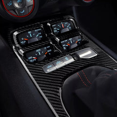 Carbon Fiber Manual Gear Shift Console - Camaro 2010-2015.
