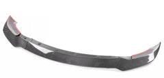 Carbon Fiber Front Lip (3pc) -  17-23 Tesla Model 3 Track Pack.