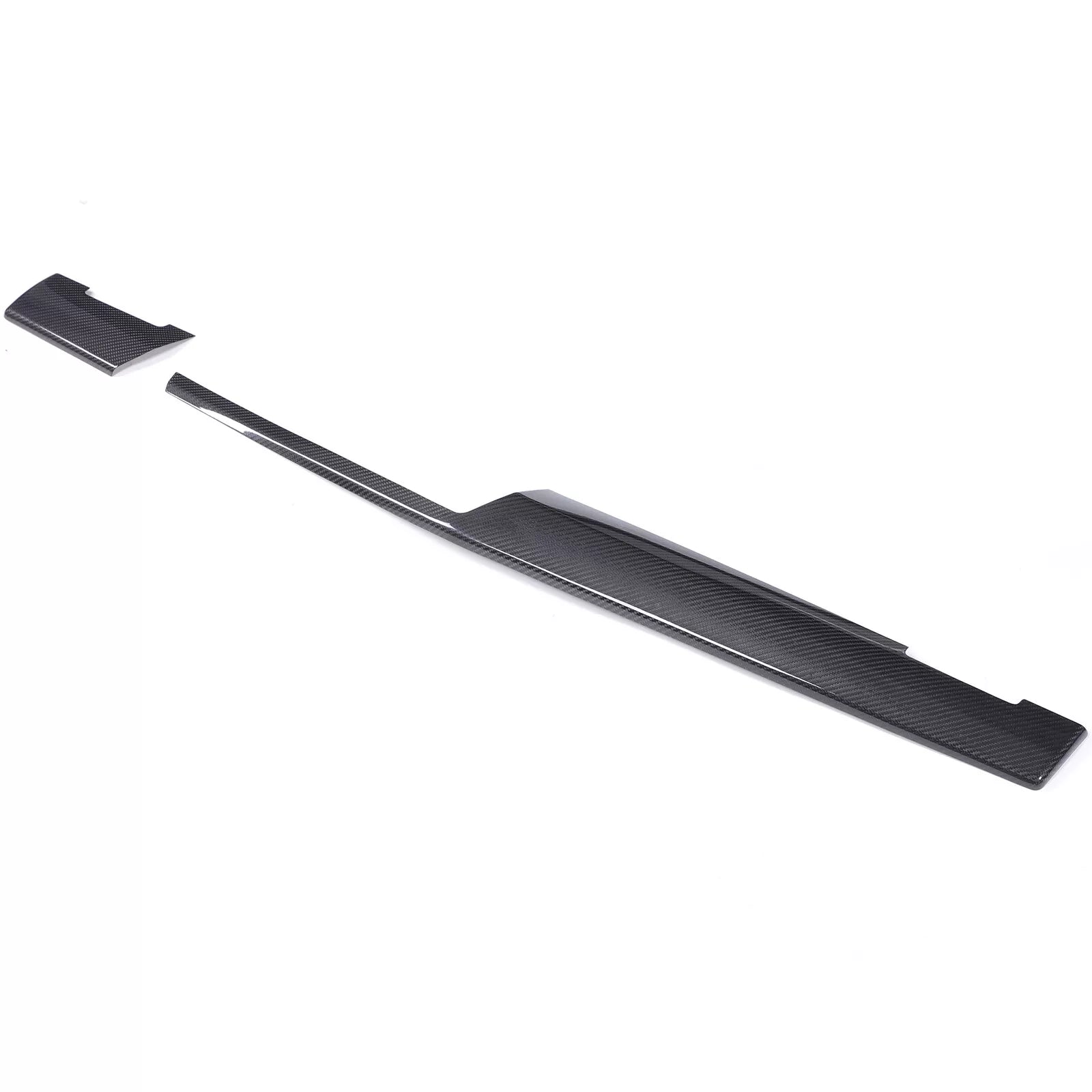 Carbon Fiber Passenger Center Dash Panel Trim Cover - BMW 5 Series G60.