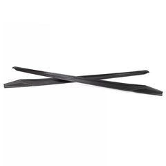 Carbon Fiber Side Skirts Extensions Panel - 22-25 Honda Civic.