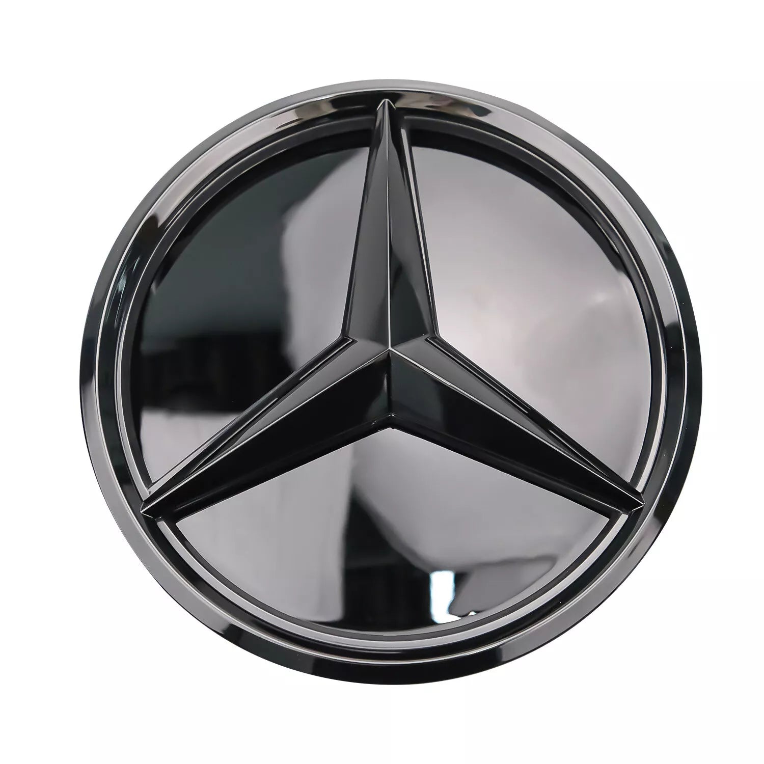 Mercedes Benz Full Black Emblem - Mercedes Benz  W205 W212 C300, C43 AMG, E350, E550, E63 AMG.