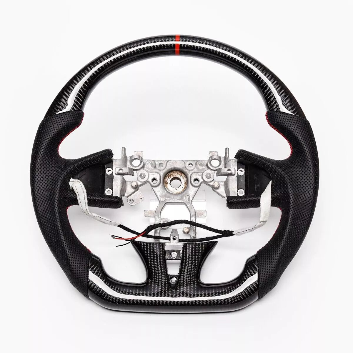 Carbon Fiber Steering Wheel w/ Heated - INFINITI Q50 QX50 2013-17.