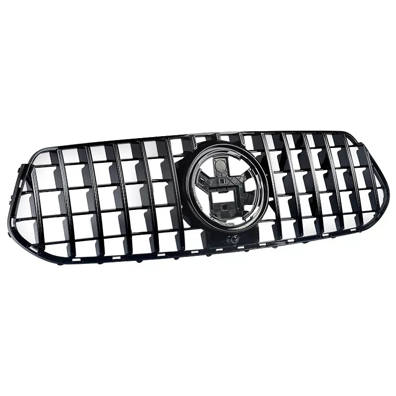 Gloss Black GTR Style Front Grille - Mercedes Benz GLE W167.