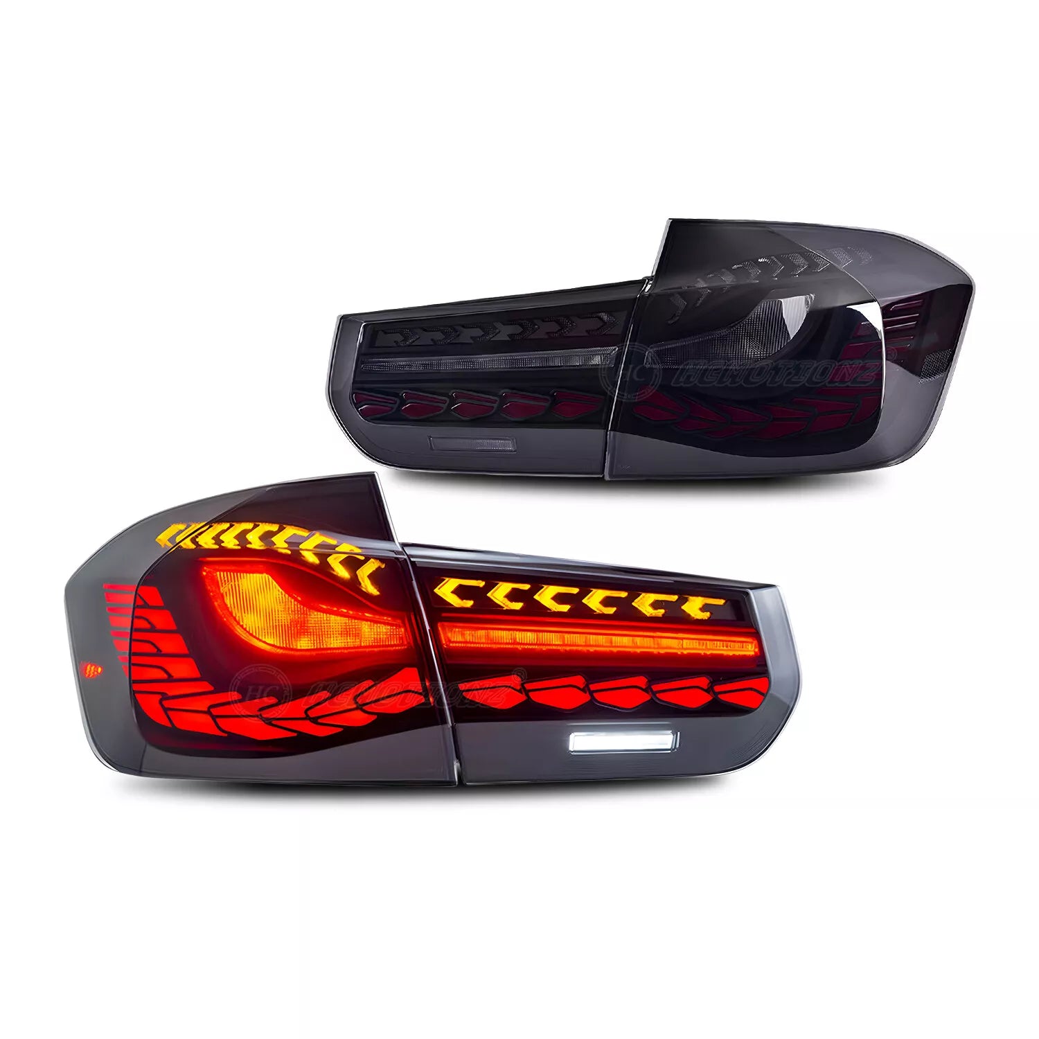 GTS V2 Style Rear Tailights - BMW F30 3 series & F80 M3.
