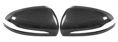 Carbon Fiber Side Mirror Caps -  2017-2022 Mercedes E Class W213 C238 E63 E43 E400.