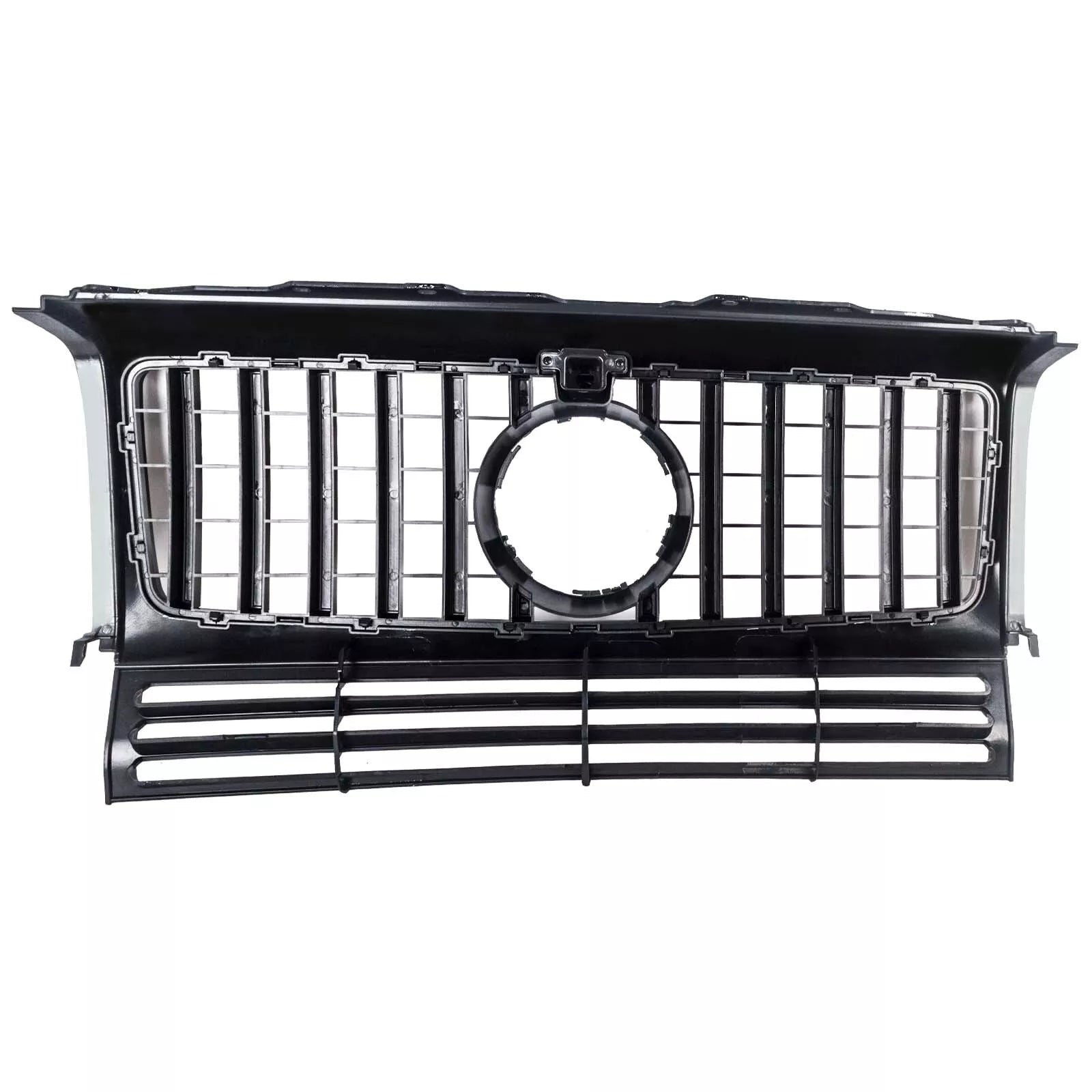 Gloss Black Front Grille - 1990-2018 Mercedes Benz W463 G-CLASS.