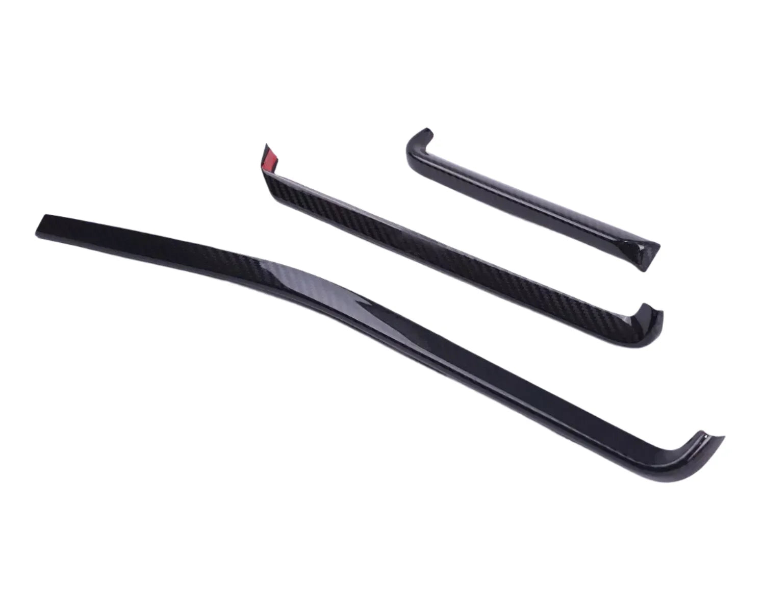 Carbon Fiber Interior Dash Air Vent Strip Trim - Corvette C8 2020-2024.