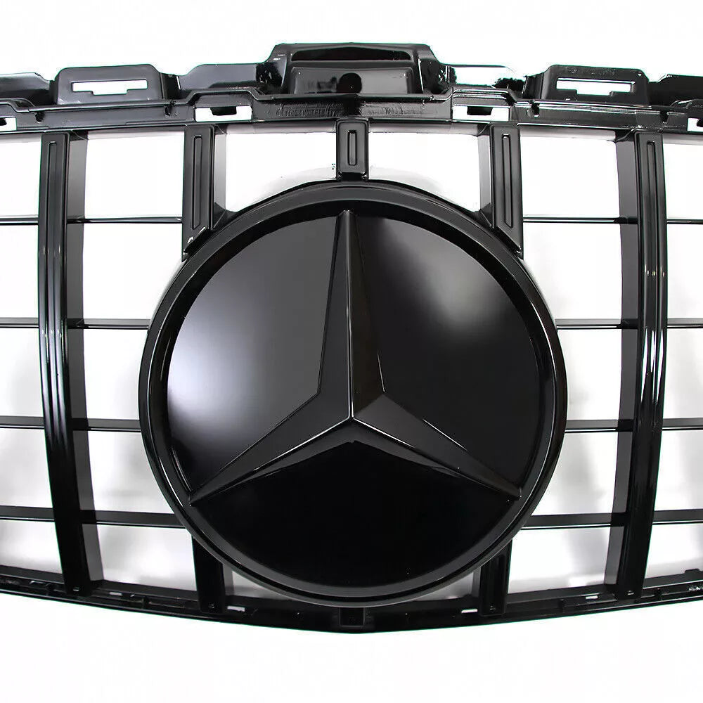 Mercedes Benz Full Black Emblem - Mercedes Benz  W205 W212 C300, C43 AMG, E350, E550, E63 AMG.