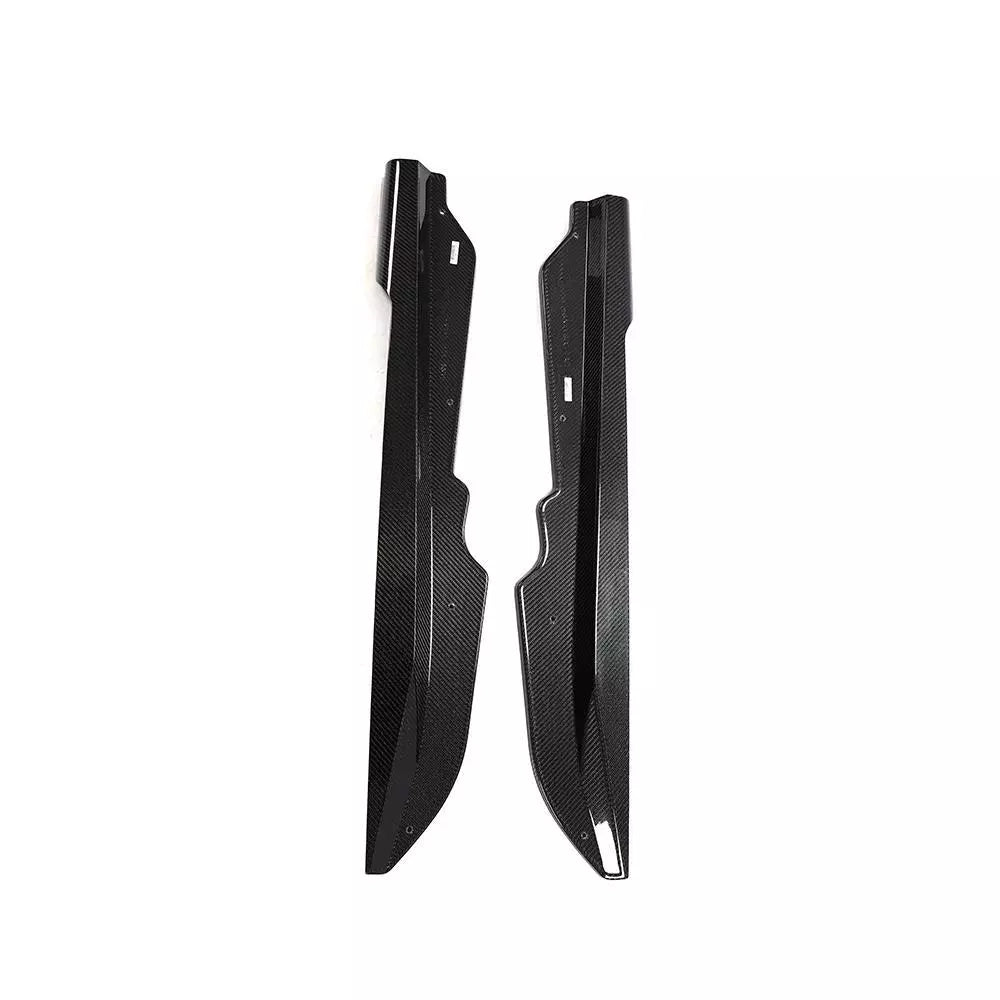Carbon fiber Side Skirts Extension Panel - Chevrolet Corvette C8 2020-2024.