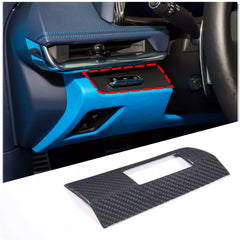 Carbon Fiber Steering Wheel Left-Hand Slot Trim Frame - Corvette C8 2020-2023.
