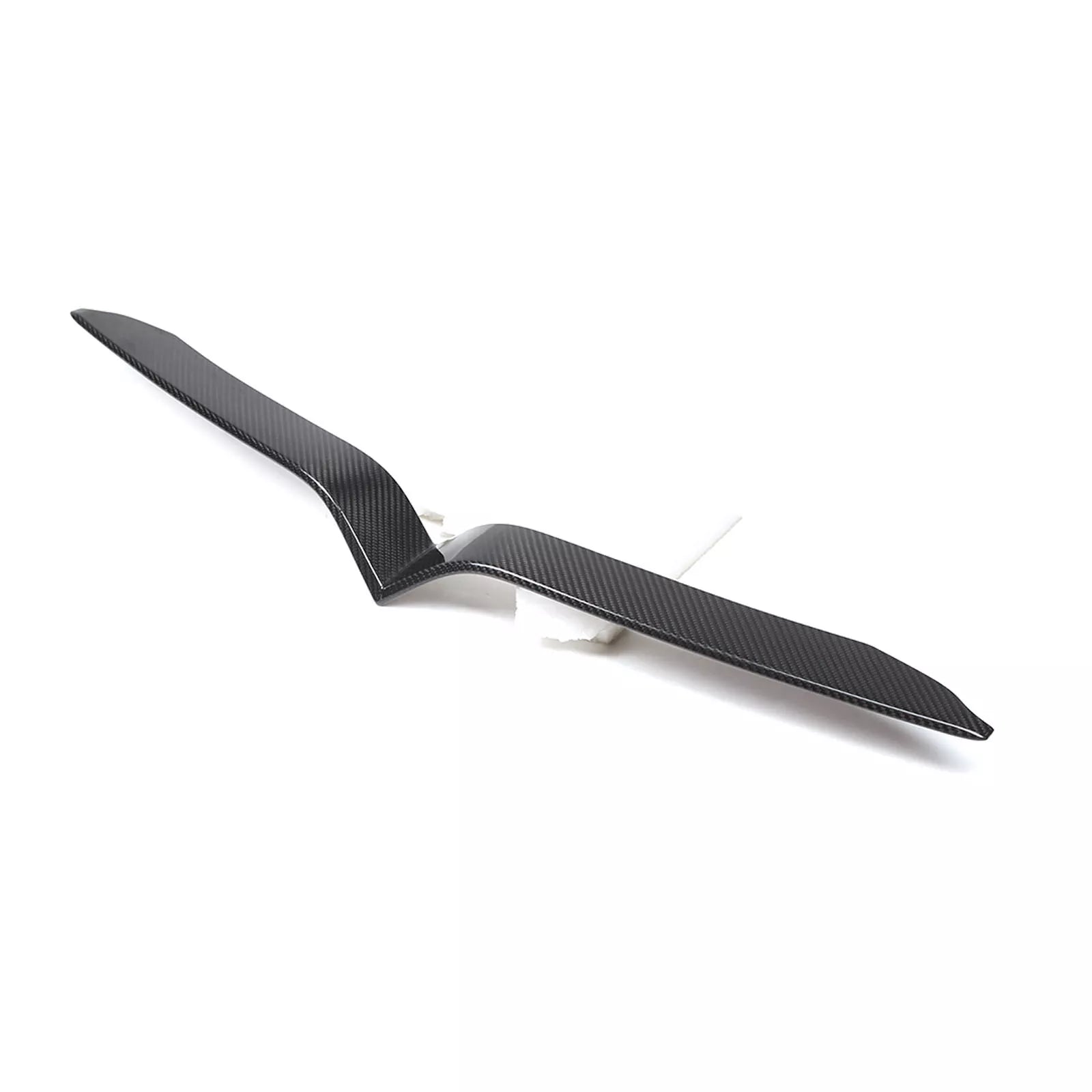 Carbon Fiber Front Bumper Grille Cover - Tesla Model S.