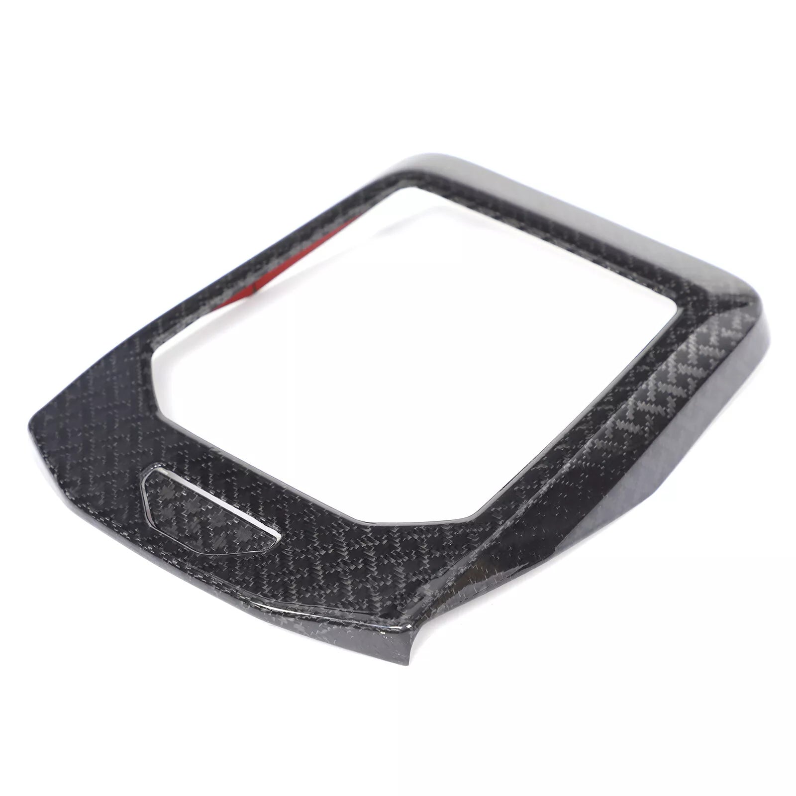 X Style Carbon Fiber Center Console Gear Shift Panel Trim - BMW 5 Series G60 24+.