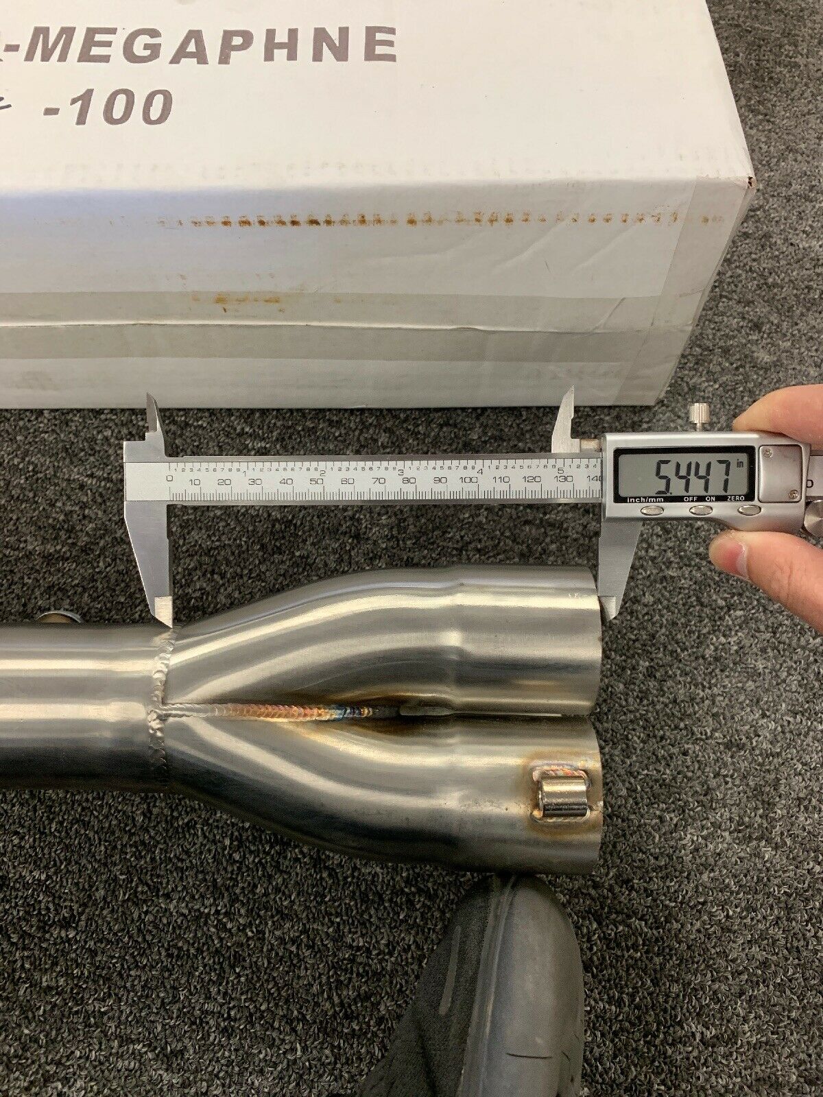 OPEN BOX Tri-Y Collector 4-2-1 Fab Tri-Y Header Pro Race Merge 2.5” Outlet.
