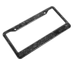 Colored Forged Carbon Fiber Universal License Plate Frame.