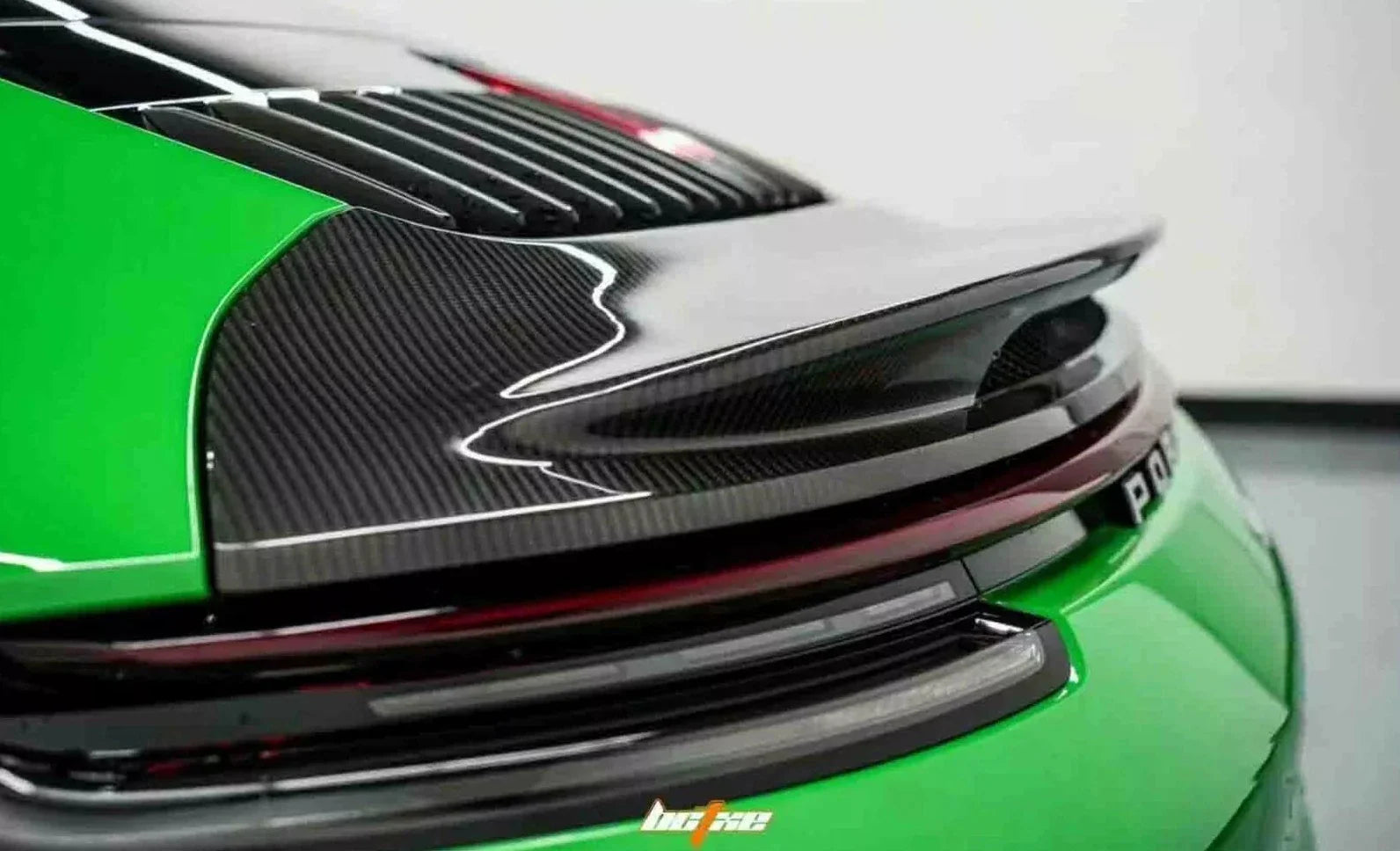 Carbon Fiber Rear Trunk Spoiler Wing - Porsche 911 992 Carrera GTS.
