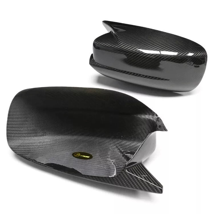 Carbon Fiber M Style Side Mirror Cap Cover - 2011-2023 DODGE CHARGER.