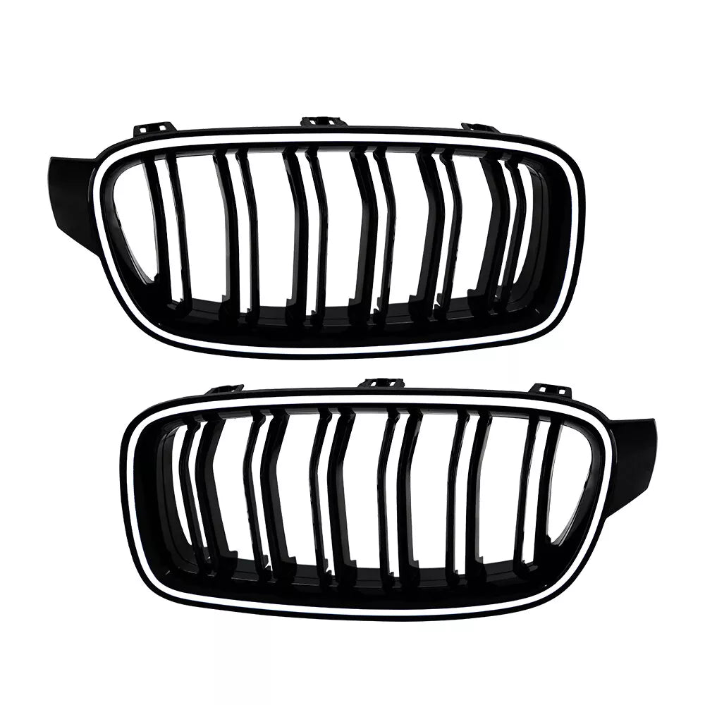 LED Light Front Kidney Grille - BMW F30 3 Series 2013-2018.